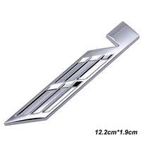 3D Metal Car Fender Decorative Sticker For Cadillac CT4 CT5 CT6 XT4 XT5 Sports Modification Accessories