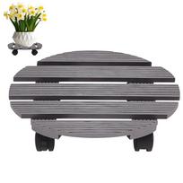 Plant Stand On Wheels Heavy Duty Rolling Planter Tray Large Rolling Tray for Outdoor Indoor Patio Floor Outside Porch Terrace