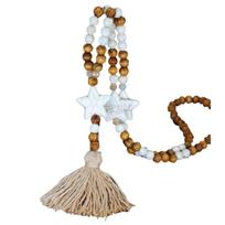 Bohemia Women Handmade Beads Tassels Pendant Chain Sweater Long Necklace Jewelry 1