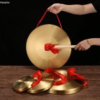 Bronze Plated Performance & Warning Gong with Hammer
