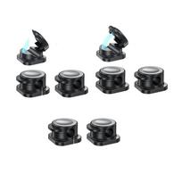 8PCS Adjustable Magnetic Cable Organizer Strong Adhesive Fixed Cable Organizer  Winding Wire juoda