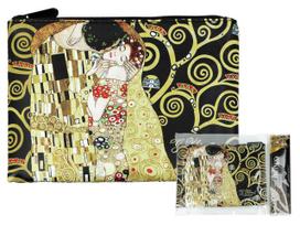 Kosmetyczka Damska Piórnik Gustav Klimt Pocałunek Carmani Na Prezent