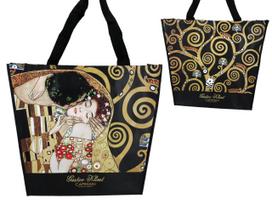 Torba Trapezowa Damska Na Ramię Gustav Klimt Carmani Pocałunek Drzewo