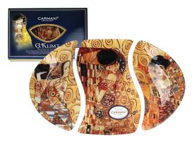 Talerz Dekoracyjny Gustav Klimt Kolaż Sztuka Porcelana Na Prezent