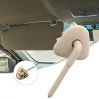 Car Sun Visor Clip For Corolla 03-12 For BYD F3 F3R  Sunvisor Fixing Clamp Auto Front Left&Right Sunshade Rotation Shaft Beige China Mainland