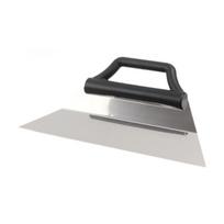 Car Tint Squeegee Curved Flexible Stainless Steel Lightweight Corner Squeegee for Car Window Automotive Trucks Glass Window