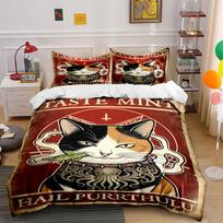 Calico cat, ornate octopus. Bedding sets Duvet cover sets Duvet covers Pillowcases(1 * Duvet Cover 2 * Pillowcases, without duvet insert) 135x200cm