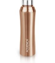 1L Stainless Steel Metallic Copper Coloured Water Bottles 1000 ml Steel Bottle 1000 ml