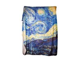 Koc Pled Narzuta Na Łóżko Van Gogh Gwiaździsta Noc Ciepły 130X150Cm