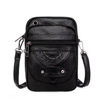 Double Layer Crossbody Phone Bag Waterproof Messenger Bag Phone Chest Bag  Mobile Phone ruda