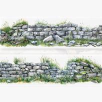 Mr. Paper, Greenfield Flower Wall Series PET Landscaping Tape 6, DIY Handbook Decorative Stickers, Student Stationery Products
