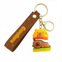 Brelok Do Kluczy Kapibara Kanapka Capybara Zawieszka Dla Dzieci Modna