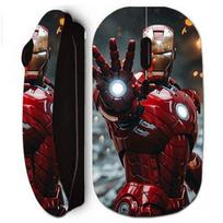 Souris sans fil - Iron Man - Avengers Attaque - Noir - Technologie Wi-Fi - Nano clé USB