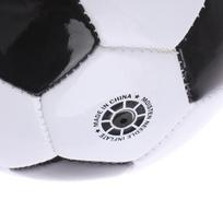 1vnt vaikų futbolo kamuolys PVC 2 dydžio klasikiniai juodai balti treniruočių kamuoliai
