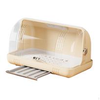 Bottle Drying Rack Dinnerware Organizer with Cover Portable for Cabinet Home Kitchen šviesiai geltonos spalvos