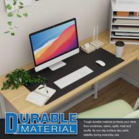 Faux Leather Desk Mat Protector, Mouse Pad, Office Desk Mat, Non-slip Faux Leather Desk, Laptop Desk Mat, Writing Pads for Office and Home Desks 1pc juoda