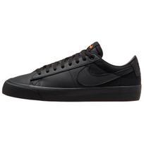 Nike Zoom Blazer Low Pro GT ISO SB Triple Black Unisex Sneakers Anthracite Safety-Orange DR9099-001 46
