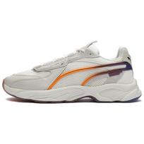 Puma Rs-Connect Ombre Slip-Resistant Comfortable Breathable Shock-Absorbing Low-Top Casual Running Shoes Unisex sneaker White Orange 383783-01 35.5