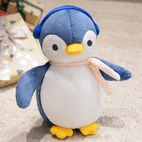 Mielas mielas šalikas mažas pingvinas lėlė pliušinis žaislas akvariumas imperatorius pingvinas lėlė mergaitė raminanti lėlė 25cm（0.18kg）