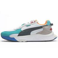 Puma Wild Rider Layers - White Viridian Green Men Sneakers 380697-02 37