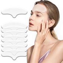 8Pcs Silicone Forehead Wrinkle Patches Reusable Anti Wrinkle Facial Pads for Smoothing Forehead Wrinkles & Fine Lines Overnight