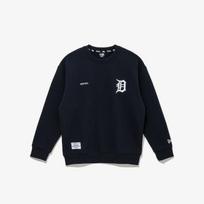 New Era Mlb Detroit Tigers Team Logo Sweatshirt Dark Navy navy/K120
