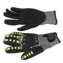 1 Pair Safety Work Gloves Impact Resistant Anti Slip Touch Screen Gloves for Gardening Mechanical Construction Unisex XL