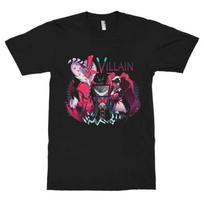 New Years Hot Selling Hellova Boss Vox Glitch Art Tshirt Featuring Cyber Demon Character and Neon Glitch Design Fan Merch 4XL