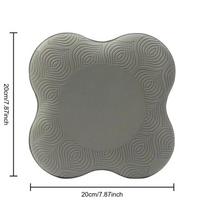 Tpe Thickened Anti Slip Yoga Kneeling Pad Knee Support Rebound Non-Slip Fitness Mat Shock Absorption Soft Flat Sports