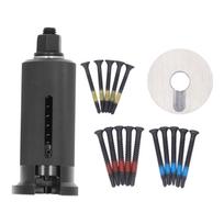 Cylinder Extractor Kit Alloy Steel Cylinder Puller Tool with 15Pcs Screw for Alarm System Sunshade juoda