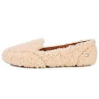 UGG Hailey Pūkinis Mokasinas Įslystamas 'Natūralus' Moteriškas 1095108-NAT 36