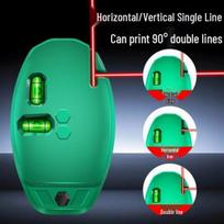 High-Precision 90° Right Angle Laser Level & Infrared Line Marker