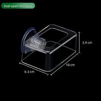 Acrylic Fish Feeder Ring: Anti-Scattering Fixed Point Fish Food Dispenser for Aquariums