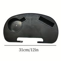 Durable Plastic Zero-Gravity Chair Cup Holder - Clamp-On Tray with Phone Slot for Beach Lounge Chairs, No Power Required juoda