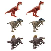 Mattel Jurassic World Dinosaur Battle Sound Kids Figure Toy Set figures per Ages Multi (6 box) 4+ JKT71-986A