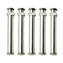 For Daiwa Compatible Fishing Reel Handle Knob Shaft Axle Pin 4mm Set of 5 5pcs sidabras