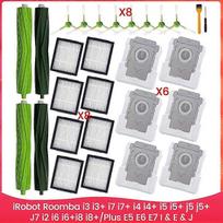 Atsarginės dalys IRobot Roomba I3 I3+ I7 I7+ I4 I4+ I5 I5+ J5 J5+J7 I2 I6 I6+I8 I8+/Plus E5 E6