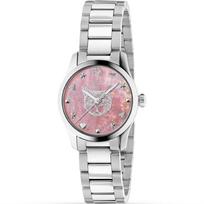 Gucci YA1265013 G-Timeless 27mm Moteriškas laikrodis su rožiniu ciferblatu 27 mm rožinė