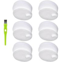 Pack of 6 Sponge Filter Effective Dust Collection Filters Replacement Part Suitable for Various Model Wet Dry Vacuum 1