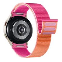 No gaps Band For Samsung Galaxy Watch 7 6 FE 4 Classic 5 pro 44mm 40mm 47mm 45mm Nylon Loop bracelet correa Galaxy Watch 7 Strap Galaxy Watch 7 40mm