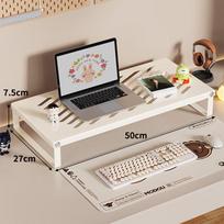 Ollymurs Ergonomic Laptop and Monitor Stand didelės baltos spalvos