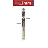 Portable 12mm-20mm Twist Drill HSS Spiral Reduced Shank Drills Round Shank Multi-function Cobalt Drill Bit