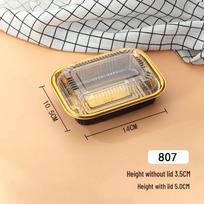 Sykou Disposable Printed Sushi Boxes 100 Count