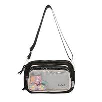 High-value pain bag beautiful girl messenger bag versatile student bag sweet shoulder commuter girl casual through A87 juoda