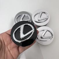 4 vnt. 62 mm ratlankio centriniai dangteliai su „Lexus“ ženkleliu, dangteliai ratlankiams NX200T ES200 ES350 IS300 RX240 GS450h LS500h, automobilio aksesuarai