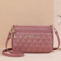 2026 Pretty Embroidery Sling Bag Women MultiplePockets and Large Capacity Shoulder Bag Fashion WomenBag
