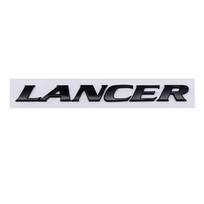 Car Fender Side Rear Tail Trunk Letter Logo Word Emblem Decals Sticker For Mitsubishi Lancer Auto Styling Decoration Accessories