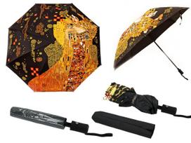 Parasol Automatyczny Składany Gustav Klimt Adela Na Deszcz Carmani