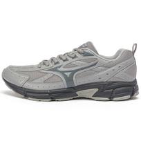 Mizuno Speed Vintage Platform Fabric Leather Cushioning Durable Breathable Rebound Low Top Running Shoes Unisex Grey D1GH223004 44