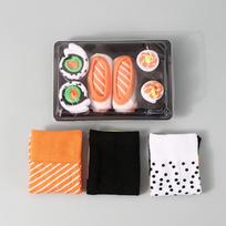 Fashion Y2K Salmon Sushi Socks Harajuku Personalized Patterns High Socks Ins Funny Socks Gift Box For Women Men